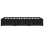 Black engineered wood bed with drawers 120x200 cm by , Beds and slatted bases - Ref: Foro24-3207281, Price: 237,52 €, Discoun...