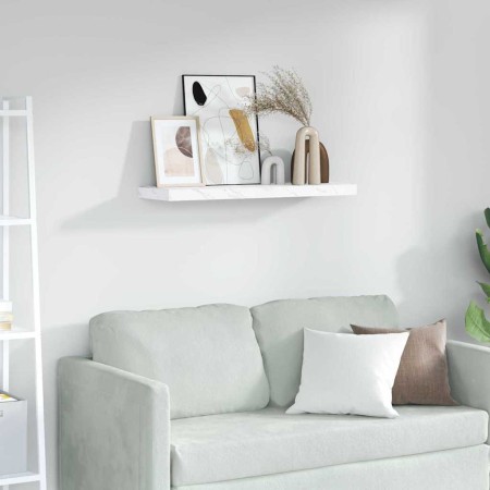 Estante de pared Mármol 90 x 23,5 x 4 cm Madera de ingeniería en Estantes y estanterías | Comprar online en Foro24