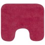 Fuchsia 3-Piece Fabric Bath Mat Set by vidaXL, Rugs and bath mats - Ref: Foro24-133226, Price: 21,74 €, Discount: %