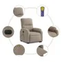 Anhebbarer elektrischer Massagesessel mit taupegrauem Stoff von , Sessel - Ref: Foro24-3204950, Preis: 394,04 €, Rabatt: %