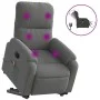 Anhebbarer elektrischer Massagesessel aus dunkelgrauem Stoff von , Sessel - Ref: Foro24-3204952, Preis: 399,94 €, Rabatt: %