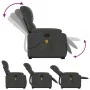 Anhebbarer elektrischer Massagesessel aus dunkelgrauem Stoff von , Sessel - Ref: Foro24-3204952, Preis: 399,94 €, Rabatt: %