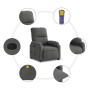 Sillón masaje eléctrico reclinable elevable tela gris oscuro de , Sillones - Ref: Foro24-3204952, Precio: 332,15 €