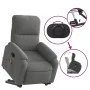 Anhebbarer elektrischer Massagesessel aus dunkelgrauem Stoff von , Sessel - Ref: Foro24-3204952, Preis: 399,94 €, Rabatt: %