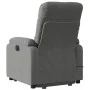 Sillón reclinable masaje elevable tela microfibra gris oscuro de , Sillones - Ref: Foro24-3204938, Precio: 357,83 €, Descuent...