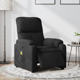 Electric Massage Recliner Black Microfiber Fabric by , Armchairs - Ref: Foro24-3204925, Price: 265,66 €, Discount: %