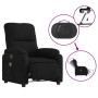Electric Massage Recliner Black Microfiber Fabric by , Armchairs - Ref: Foro24-3204925, Price: 265,66 €, Discount: %