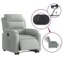Light Gray Velvet Electric Liftable Recliner Chair by , Armchairs - Ref: Foro24-3205114, Price: 329,10 €, Discount: %