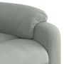 Hellgrauer, elektrisch verstellbarer Samtsessel von , Sessel - Ref: Foro24-3205114, Preis: 315,24 €, Rabatt: %