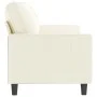 Cream velvet 3-seater sofa 180 cm by , Sofas - Ref: Foro24-359217, Price: 333,43 €, Discount: %