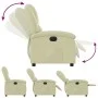Cremeweißer elektrischer Ruhesessel aus echtem Leder von , Sessel - Ref: Foro24-3204256, Preis: 351,77 €, Rabatt: %