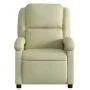 Cream White Genuine Leather Electric Recliner by , Armchairs - Ref: Foro24-3204256, Price: 356,65 €, Discount: %