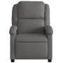 Grauer elektrischer Massagesessel aus echtem Leder von , Sessel - Ref: Foro24-3204261, Preis: 377,73 €, Rabatt: %