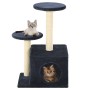 Rascador para gatos con poste de sisal 60 cm azul oscuro de vidaXL, Mobiliario para gatos - Ref: Foro24-170521, Precio: 33,54...