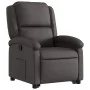Dark Brown Genuine Leather Liftable Recliner Chair by , Armchairs - Ref: Foro24-3204263, Price: 411,05 €, Discount: %