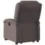 Dark Brown Genuine Leather Liftable Recliner Chair by , Armchairs - Ref: Foro24-3204263, Price: 411,05 €, Discount: %