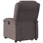 Dunkelbrauner, hochklappbarer Relaxsessel aus echtem Leder von , Sessel - Ref: Foro24-3204263, Preis: 393,13 €, Rabatt: %