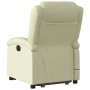 Cremefarbener, anhebbarer Massagesessel aus echtem Leder von , Sessel - Ref: Foro24-3204268, Preis: 389,74 €, Rabatt: %