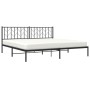 Bettgestell mit schwarzem Metallkopfteil 200x200 cm von , Betten und Lattenroste - Ref: Foro24-374444, Preis: 117,09 €, Rabat...