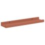 Estante de pared 4 pcs Rojo 40 x 9 x 3 cm Madera de ingeniería en Estantes y estanterías | Comprar online en Foro24