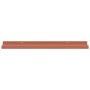 Estante de pared 4 pcs Rojo 60 x 9 x 3 cm Madera de ingeniería en Estantes y estanterías | Comprar online en Foro24