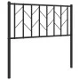 Cabecero de metal negro 90 cm de , Cabeceros y pies de cama - Ref: Foro24-374465, Precio: 22,68 €, Descuento: %