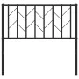 Cabecero de metal negro 90 cm de , Cabeceros y pies de cama - Ref: Foro24-374465, Precio: 22,68 €, Descuento: %