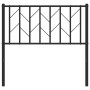 Kopfteil aus schwarzem Metall, 90 cm von , Kopf- und Fußteile - Ref: Foro24-374465, Preis: 23,01 €, Rabatt: %