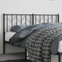 Cabecero de metal negro 150 cm de , Cabeceros y pies de cama - Ref: Foro24-374471, Precio: 32,96 €, Descuento: %