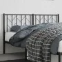 Kopfteil aus schwarzem Metall, 150 cm von , Kopf- und Fußteile - Ref: Foro24-374471, Preis: 32,46 €, Rabatt: %
