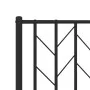 Kopfteil aus schwarzem Metall, 150 cm von , Kopf- und Fußteile - Ref: Foro24-374471, Preis: 32,46 €, Rabatt: %