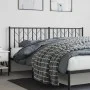 Cabecero de metal negro 180 cm de , Cabeceros y pies de cama - Ref: Foro24-374473, Precio: 36,68 €, Descuento: %