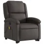 Sillón masaje eléctrico elevable cuero auténtico marrón oscuro de , Sillones - Ref: Foro24-3204275, Precio: 480,68 €, Descuen...