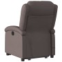 Dark brown genuine leather liftable electric massage chair by , Armchairs - Ref: Foro24-3204275, Price: 456,16 €, Discount: %