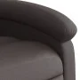 Sillón masaje eléctrico elevable cuero auténtico marrón oscuro de , Sillones - Ref: Foro24-3204275, Precio: 480,68 €, Descuen...