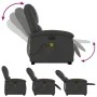 Grauer elektrischer Fußmassagesessel aus echtem Leder von , Sessel - Ref: Foro24-3204277, Preis: 452,82 €, Rabatt: %