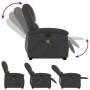 Grauer elektrischer Fußmassagesessel aus echtem Leder von , Sessel - Ref: Foro24-3204277, Preis: 448,34 €, Rabatt: %