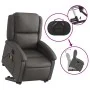 Grauer elektrischer Fußmassagesessel aus echtem Leder von , Sessel - Ref: Foro24-3204277, Preis: 452,82 €, Rabatt: %