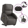 Grauer elektrischer Fußmassagesessel aus echtem Leder von , Sessel - Ref: Foro24-3204277, Preis: 448,34 €, Rabatt: %