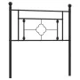 Kopfteil aus schwarzem Metall, 100 cm von , Kopf- und Fußteile - Ref: Foro24-374368, Preis: 27,87 €, Rabatt: %
