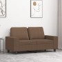 2 seater brown fabric sofa 120 cm by , Sofas - Ref: Foro24-359386, Price: 268,44 €, Discount: %