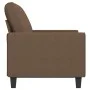2-Sitzer-Sofa aus braunem Stoff, 120 cm von , Sofas - Ref: Foro24-359386, Preis: 264,02 €, Rabatt: %