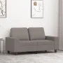 2-seater sofa in taupe gray fabric 120 cm by , Sofas - Ref: Foro24-359390, Price: 277,65 €, Discount: %