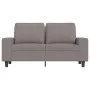 2-seater sofa in taupe gray fabric 120 cm by , Sofas - Ref: Foro24-359390, Price: 277,65 €, Discount: %