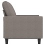 2-Sitzer-Sofa aus taupegrauem Stoff, 120 cm von , Sofas - Ref: Foro24-359390, Preis: 286,59 €, Rabatt: %
