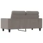 2-seater sofa in taupe gray fabric 120 cm by , Sofas - Ref: Foro24-359390, Price: 277,65 €, Discount: %