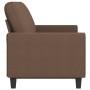 3-seater brown fabric sofa 180 cm by , Sofas - Ref: Foro24-359402, Price: 283,21 €, Discount: %