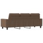 3-seater brown fabric sofa 180 cm by , Sofas - Ref: Foro24-359402, Price: 283,21 €, Discount: %