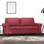 2 seater sofa in wine red synthetic leather 140 cm by , Sofas - Ref: Foro24-359507, Price: 227,94 €, Discount: %