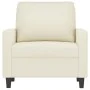 Cremefarbener Samtsessel 60 cm von , Sofas - Ref: Foro24-359187, Preis: 174,66 €, Rabatt: %